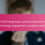 STEM Playgroups: science exploration, technology engagement, problem-solving